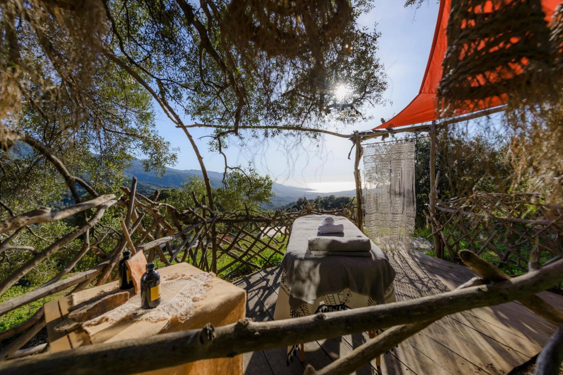 Terre De Maquis, Maison D'Hotes Vue Mer Corse Sari-D'orcino Luaran gambar