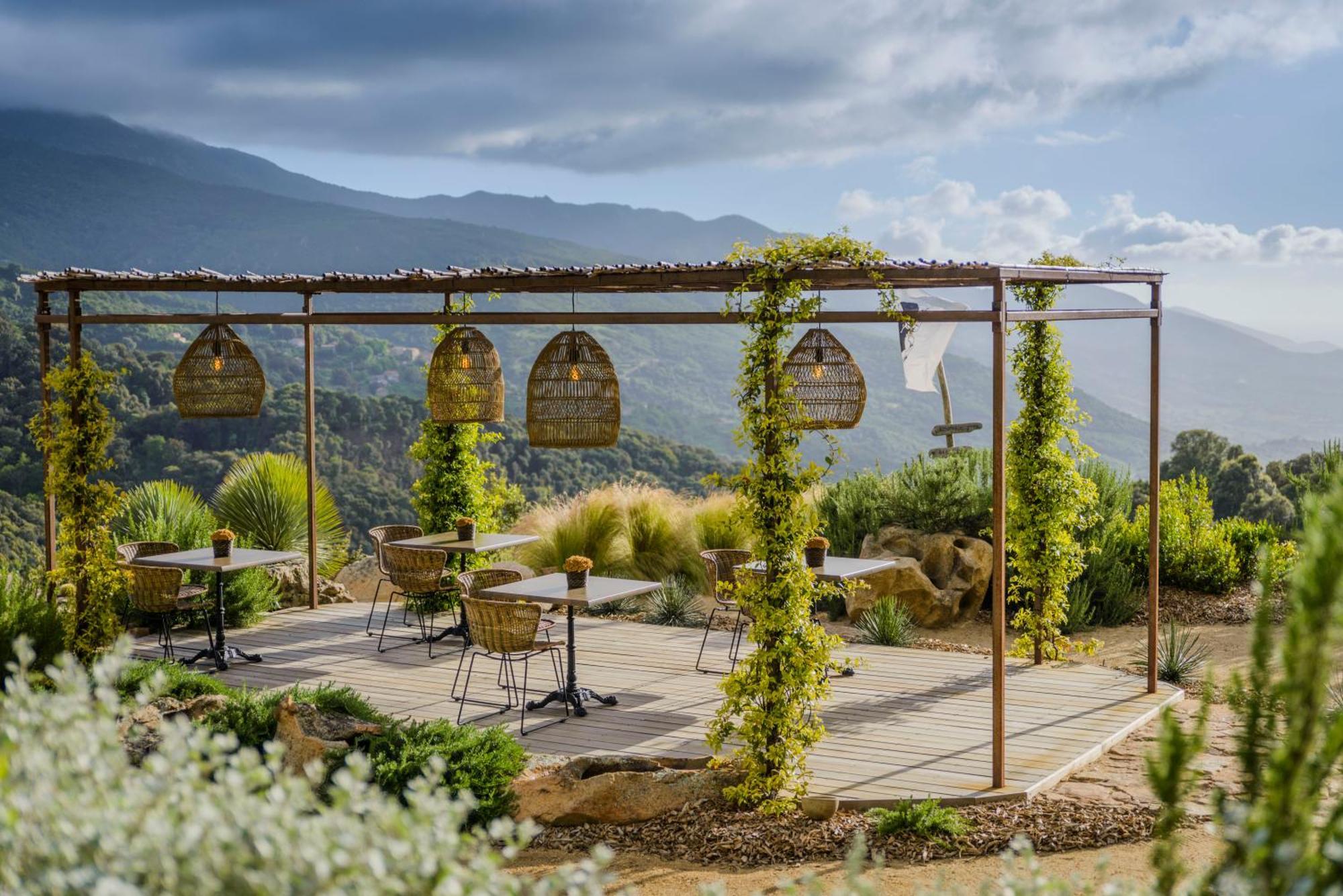 Terre De Maquis, Maison D'Hotes Vue Mer Corse Sari-D'orcino Luaran gambar