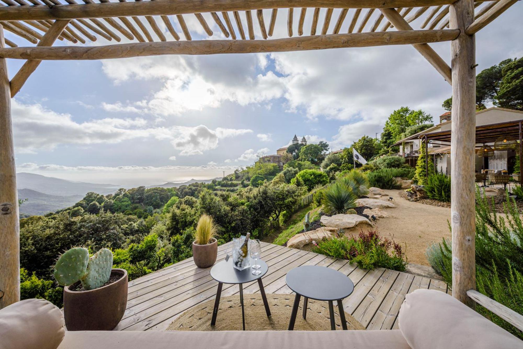 Terre De Maquis, Maison D'Hotes Vue Mer Corse Sari-D'orcino Luaran gambar