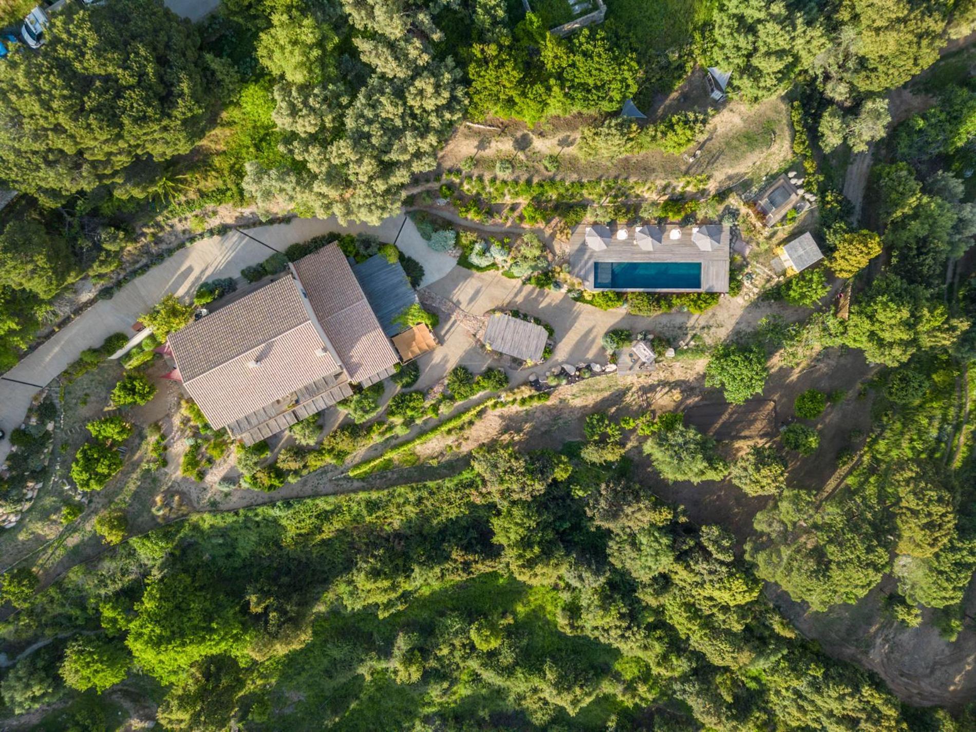 Terre De Maquis, Maison D'Hotes Vue Mer Corse Sari-D'orcino Luaran gambar